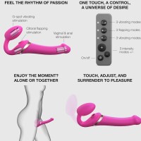 image 4-Multi-orgasm-bendable-strap-on-fuchsia-strap-on-me-2000x2000
